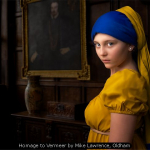 Homage to Vermeer by Mike Lawrence, Oldham