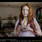 Girl with Chick by Sue Moore, Arden
