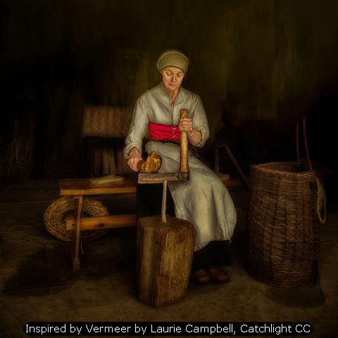 Inspired by Vermeer by Laurie Campbell, Catchlight CC