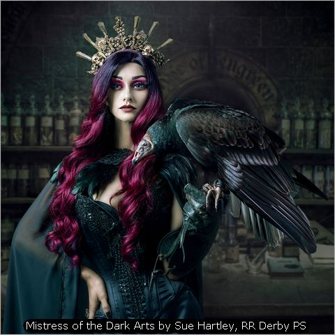Mistress of the Dark Arts by Sue Hartley, RR Derby PS