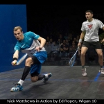 Nick Matthews in Action by Ed Roper, Wigan 10