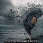 Raven Queen by Paul Statter, Wigan 10