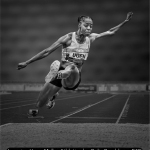Lorraine Ugen Muller Athletics by Colin Bradshaw, EAF